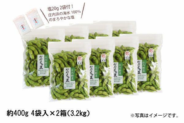 晩生白山だだちゃ豆 約3.2kg（66-P）